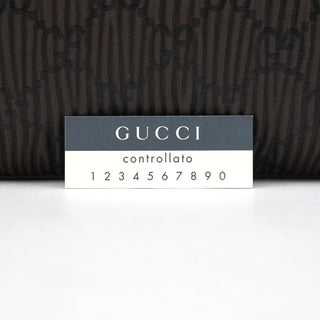 Gucci Brown Pleated GG Hobo Shoulder Bag