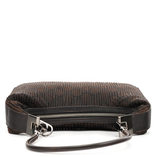 Gucci Brown Pleated GG Hobo Shoulder Bag