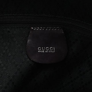 Gucci Brown Quilted Nylon Bamboo 2-Way Tote bag