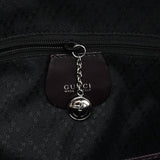 Gucci Bamboo tote i brun quiltad nylon