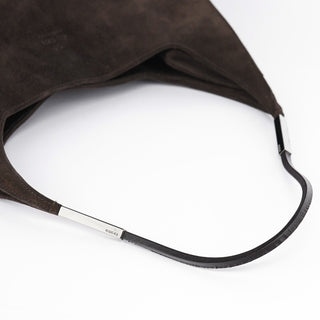 Gucci Brown Suede Hobo Shoulder Bag