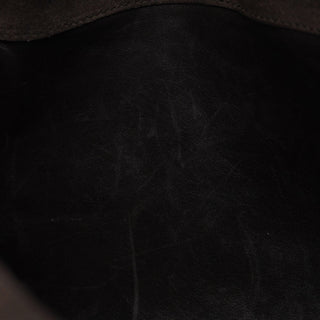 Gucci Brown Suede Hobo Shoulder Bag