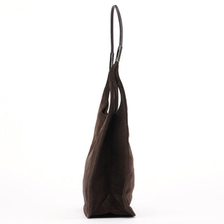 Gucci Brown Suede Hobo Shoulder Bag