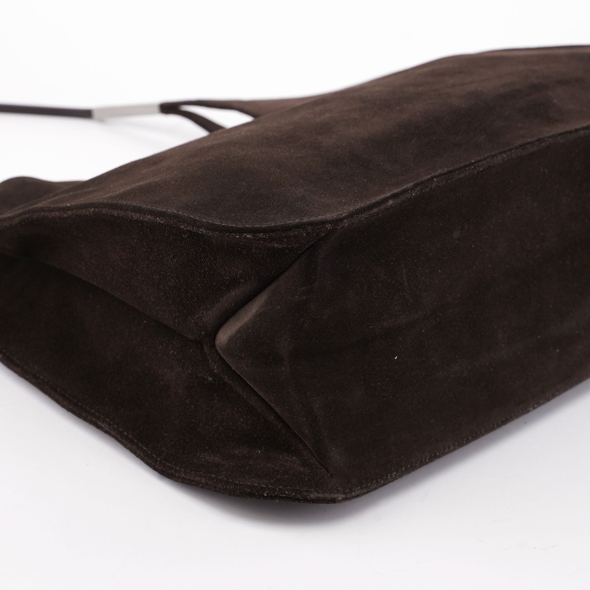 Gucci Brown Suede Hobo Shoulder Bag