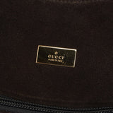 Gucci Brown Suede Hobo Shoulder Bag
