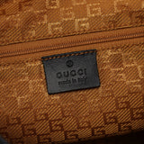 Gucci Brown Suede Hobo Shoulder Bag