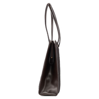 Gucci Dark Brown Ponyhair Leather Tote Bag