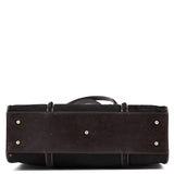 Gucci Dark Brown Ponyhair Leather Tote Bag