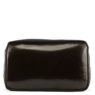 Gucci Dark Green Nylon Bamboo Shoulder Bag