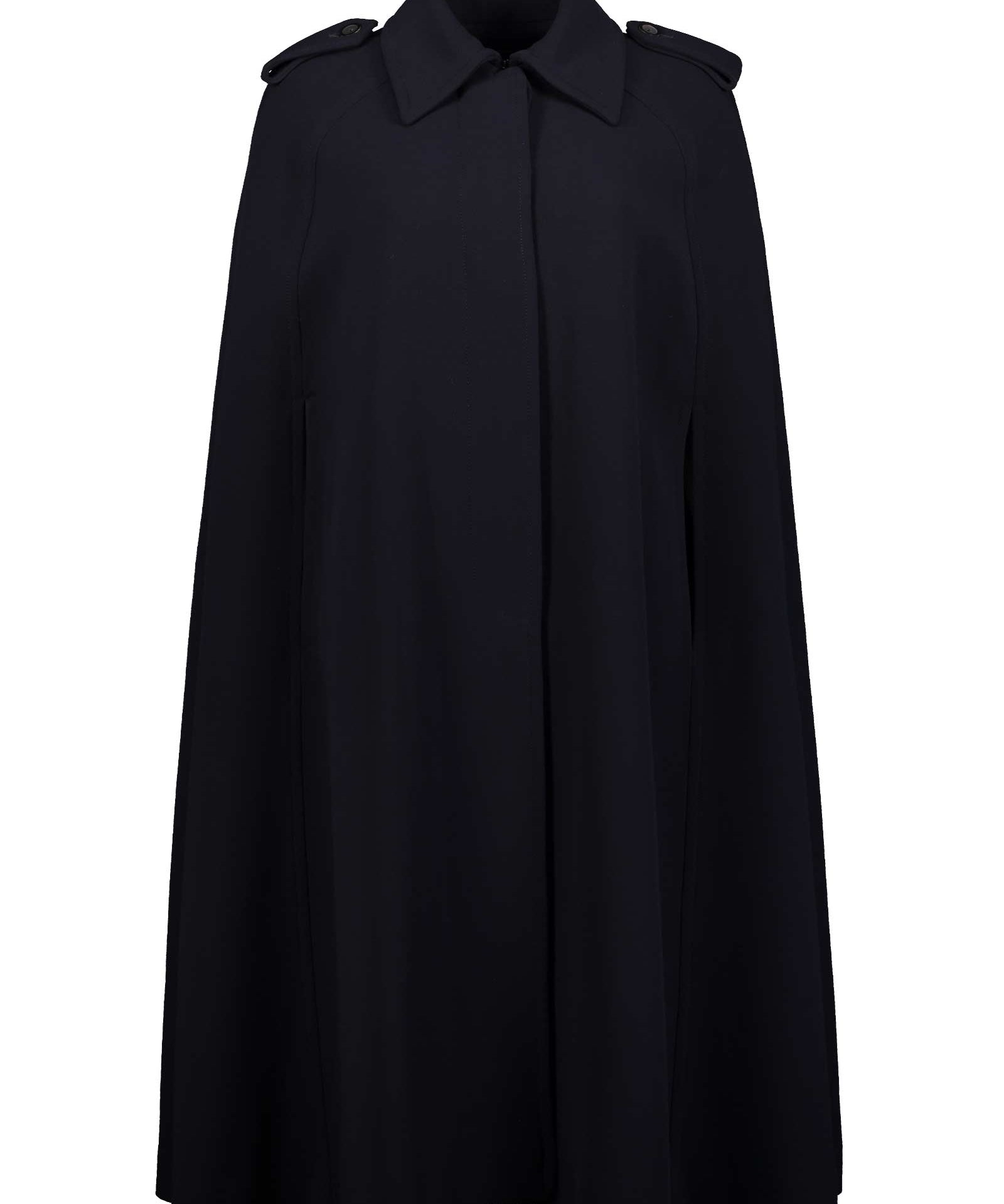 Gucci Fall 1996 Navy Military Runway Cape Coat
