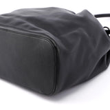 Gucci Automne 1999 Sac porté épaule Loop en cuir noir