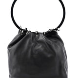 Gucci Automne 1999 Sac porté épaule Loop en cuir noir
