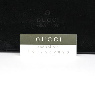 Gucci Fall 1999 Black Suede Loop Shoulder Bag