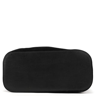 Gucci Fall 1999 Black Suede Loop Shoulder Bag