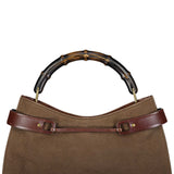 Gucci Fall 2002 Bamboo Canvas Handbag
