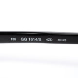 Gucci GG 1614/S Oval Metal Frame Sunglasses