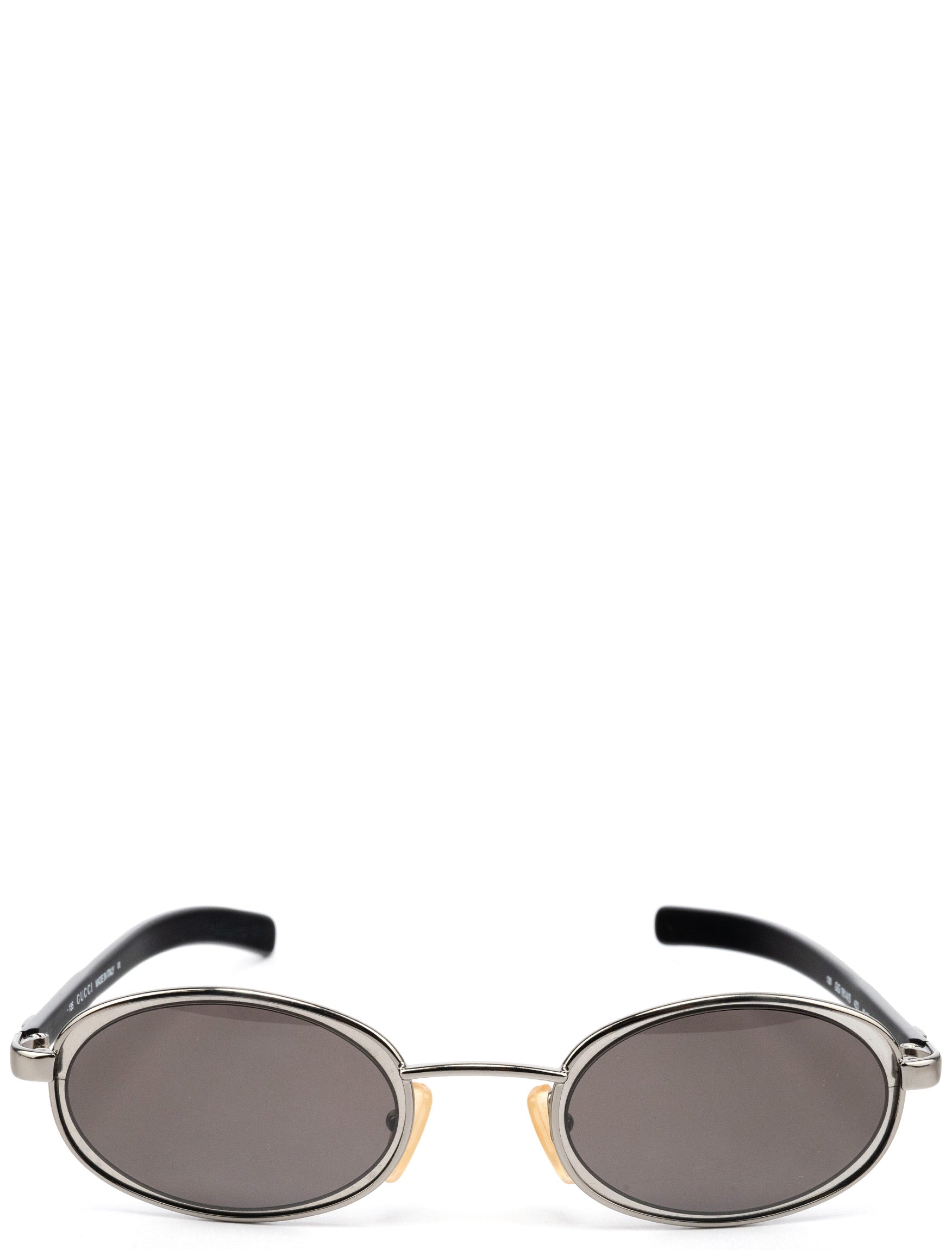Gucci GG 1614/S Oval Metal Frame Sunglasses