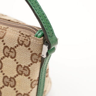 Gucci GG Monogram Canvas Boat Pochette