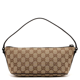 Gucci GG Monogram Canvas Boat Pochette