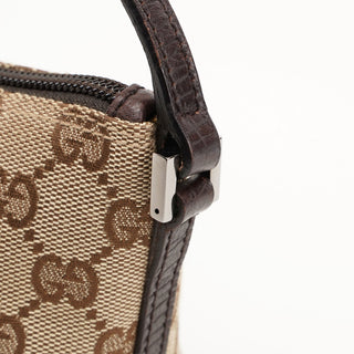 Gucci GG Monogram Canvas Boat Pochette