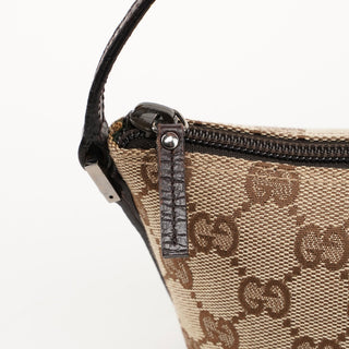 Gucci GG Monogram Canvas Boat Pochette