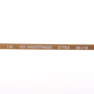 Gucci GG1653 Pink GG Strass Sunglasses