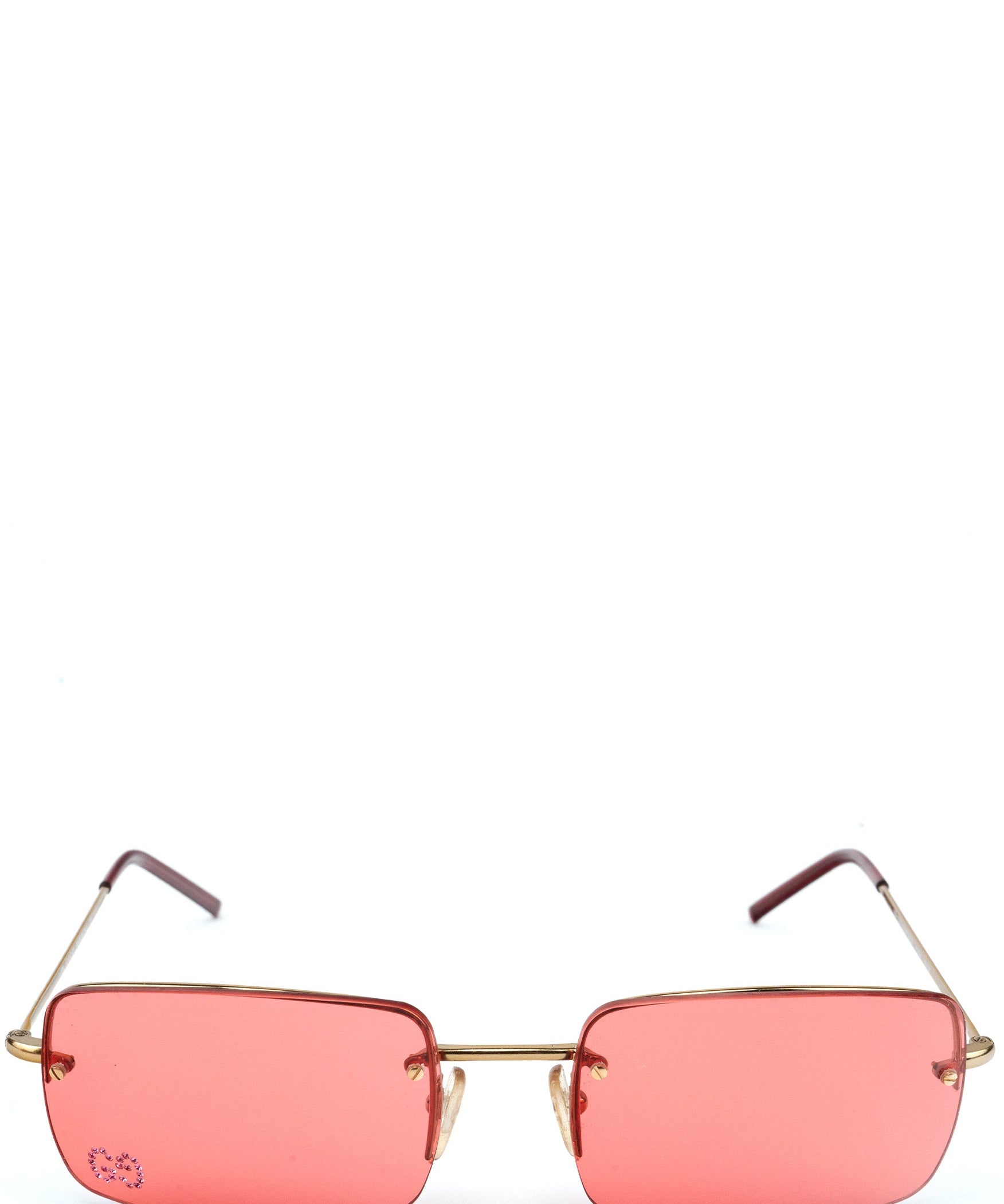 Gucci GG1653 Pink GG Strass Sunglasses