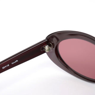 Gucci GG2413/S Burgundy Oval Sunglasses