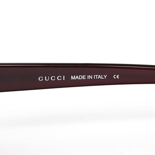 Gucci GG2413/S Burgundy Oval Sunglasses
