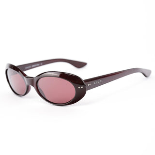 Gucci GG2413/S Burgundy Oval Sunglasses