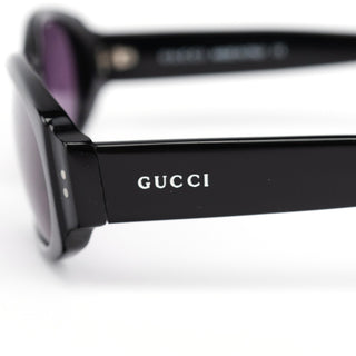 Gucci GG2413N/S Black Acetate Oval Sunglasses