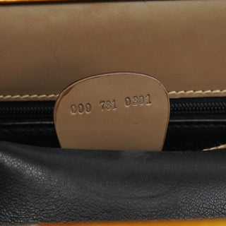 Gucci Gold Patent Leather Clutch Shoulder Bag