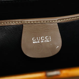 Gucci Gold Patent Leather Clutch Shoulder Bag