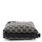 Gucci Borsa a mano in tela GG grigia e nera
