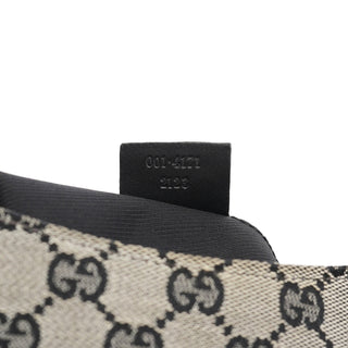 Gucci Grey GG Black Plastic Chain Shoulder Bag