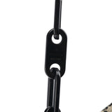 Gucci Grey GG Black Plastic Chain Shoulder Bag