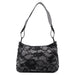 Gucci Grey Silk Lace Shoulder Bag