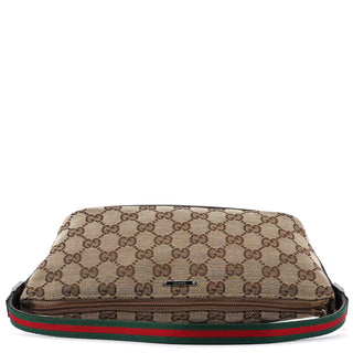 Gucci Gucci Beige Brown Boat Pochette