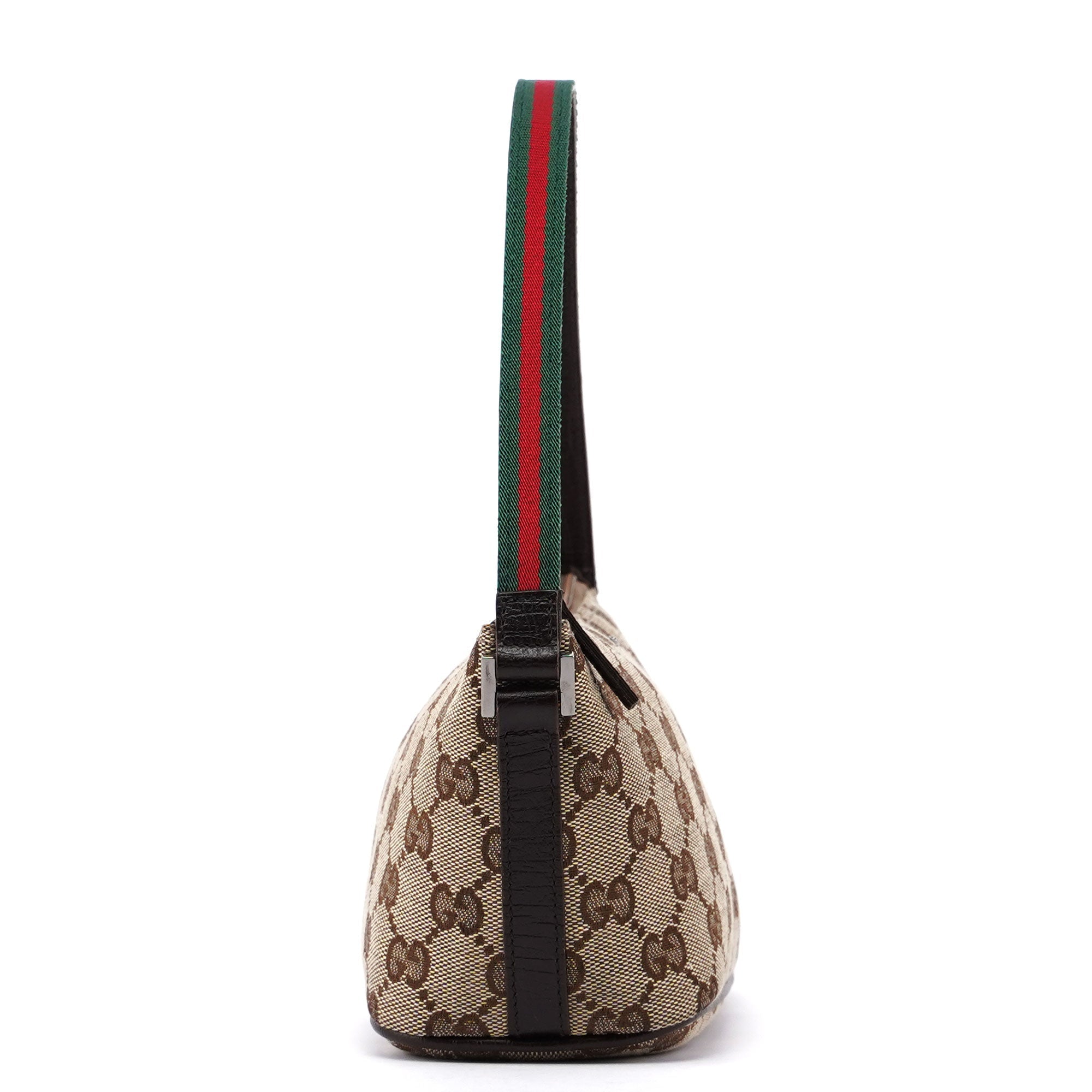 Gucci Gucci Beige Brown Boat Pochette