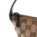 Gucci Gucci Beige Brown Boat Pochette