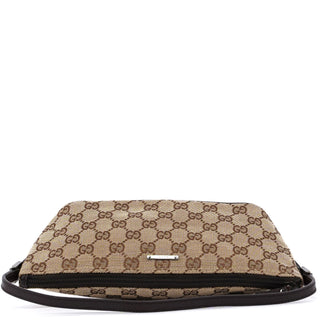 Gucci Gucci Beige Brown Boat Pochette