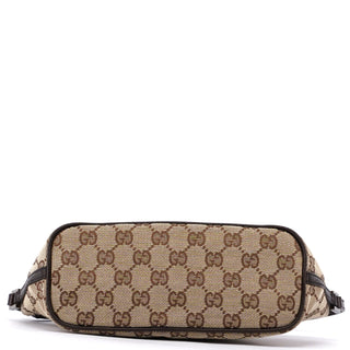 Gucci Gucci Beige Brown Boat Pochette