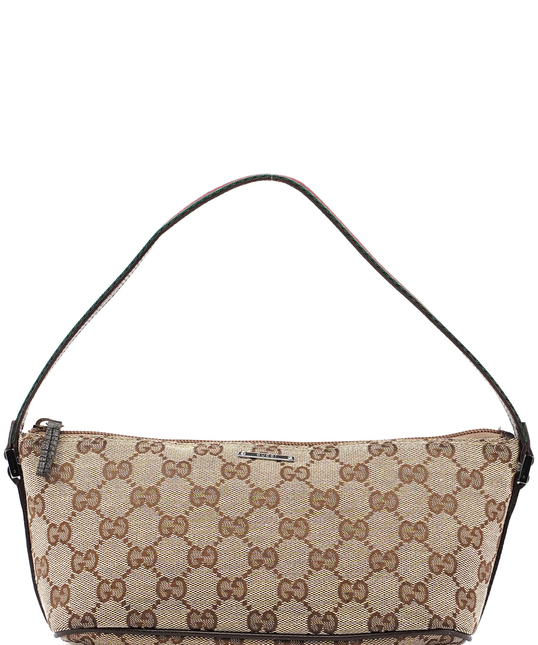 Gucci Gucci Beige Brown Boat Pochette