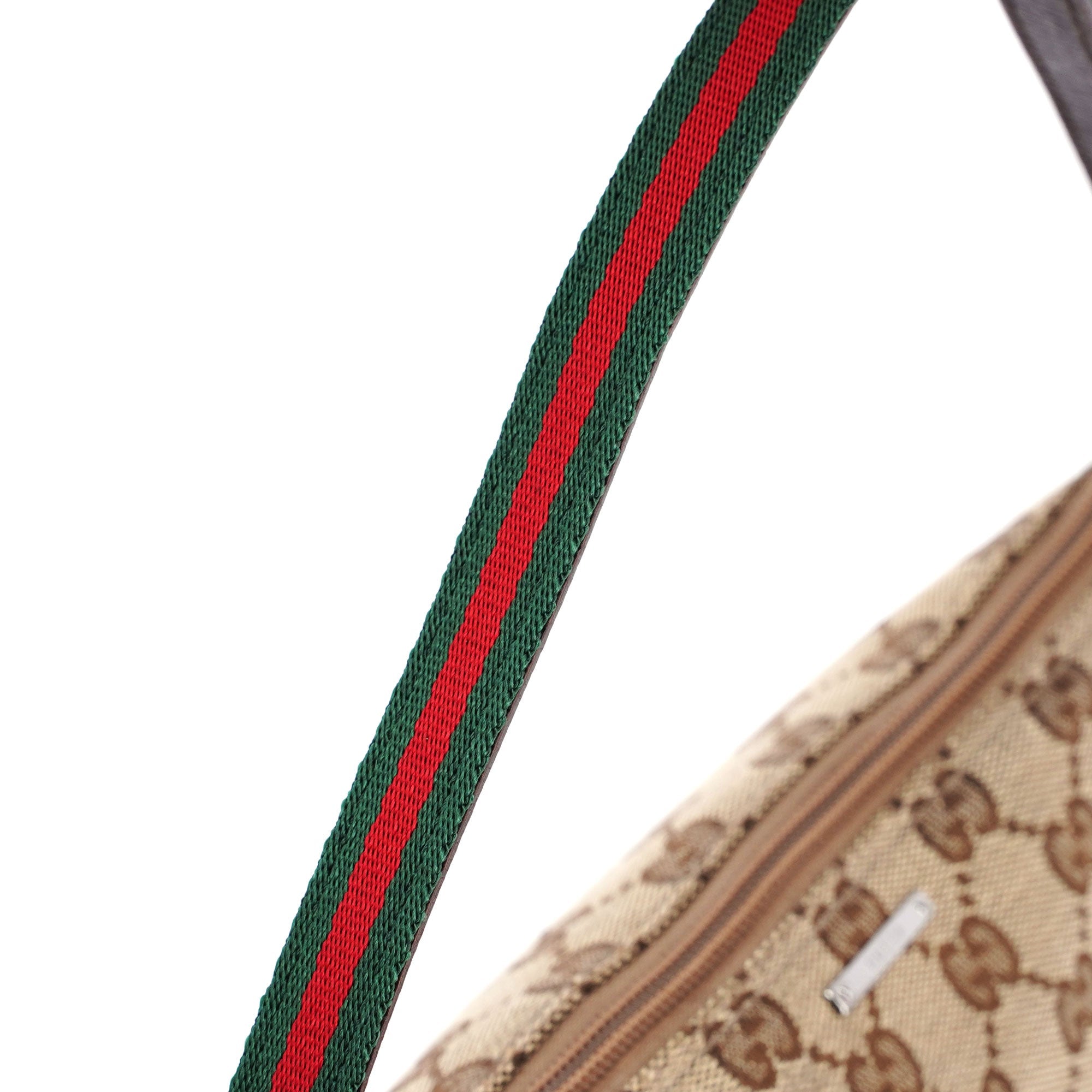 Gucci Gucci Beige Brown Boat Pochette