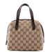 Gucci Gucci Beige GG Mini Bowling Bag