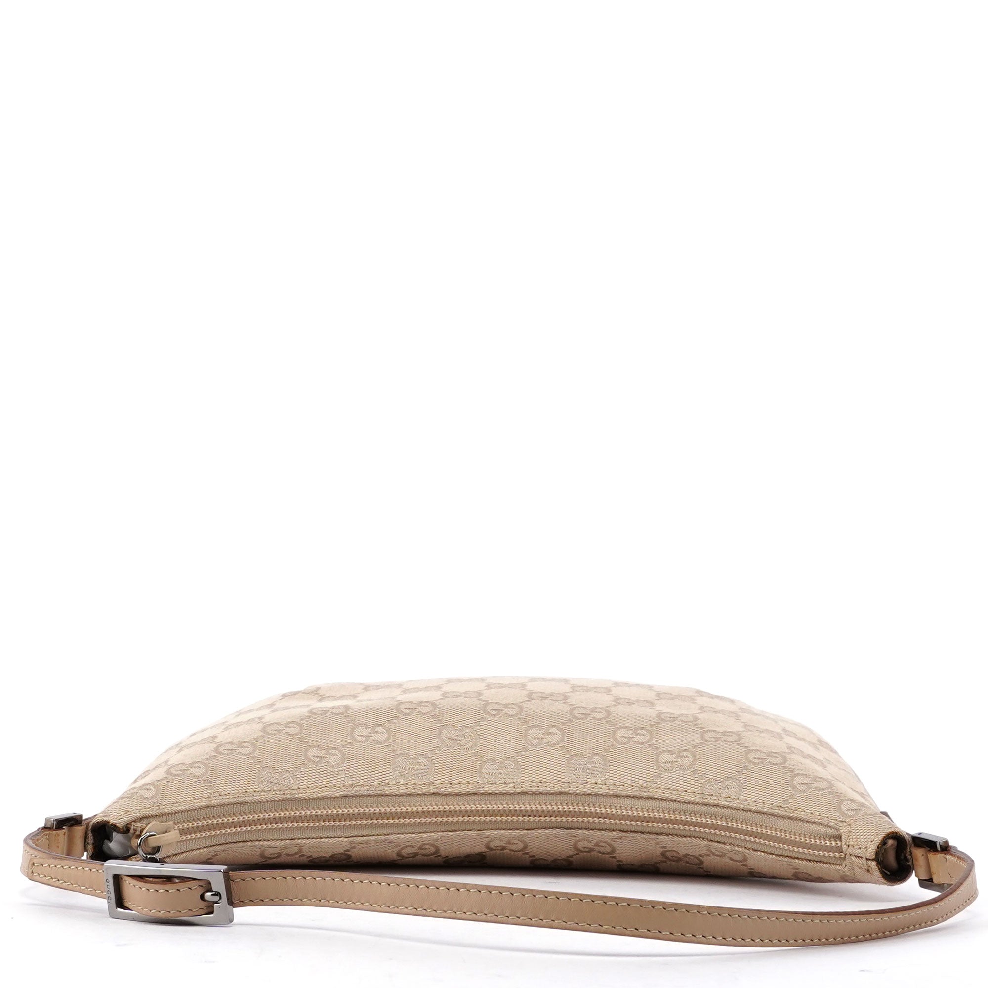 Gucci Sac porté épaule Gucci en toile GG beige