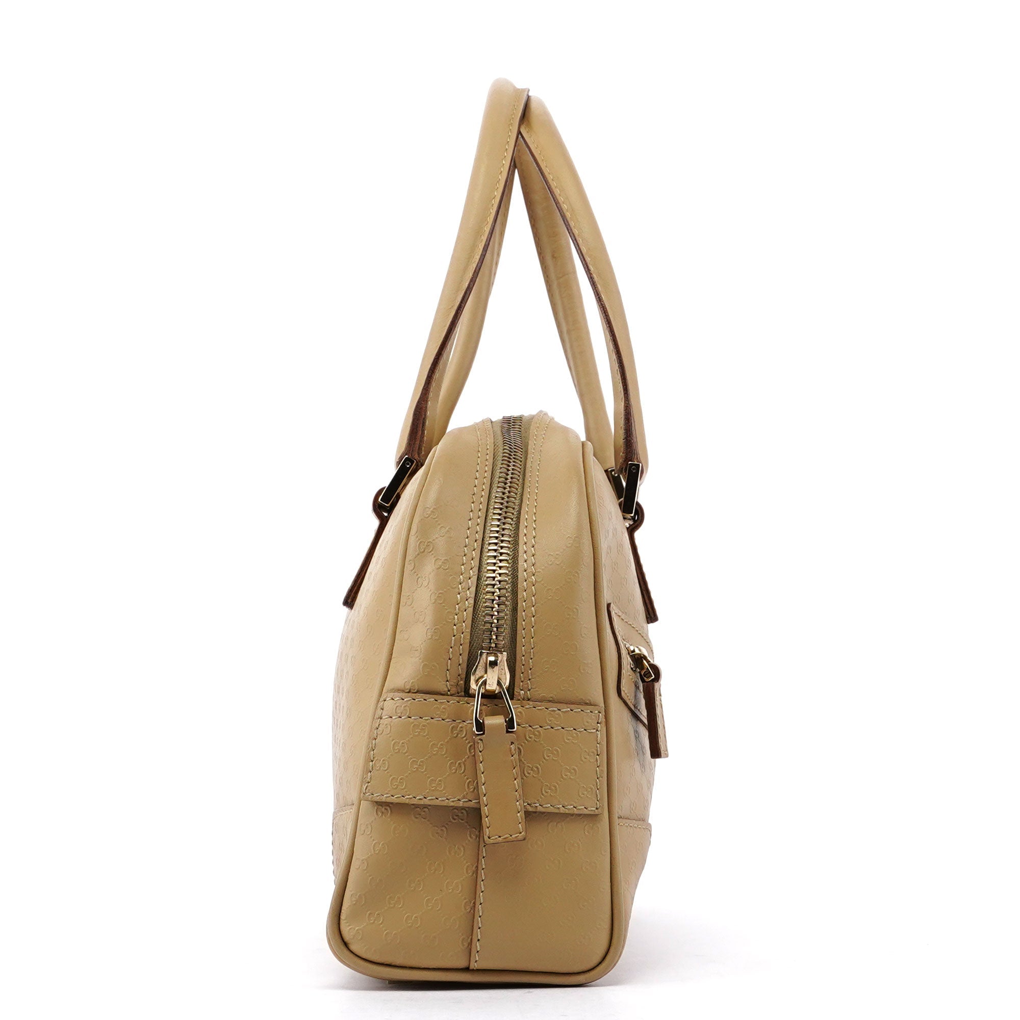 Gucci Gucci Beige Leather Bag