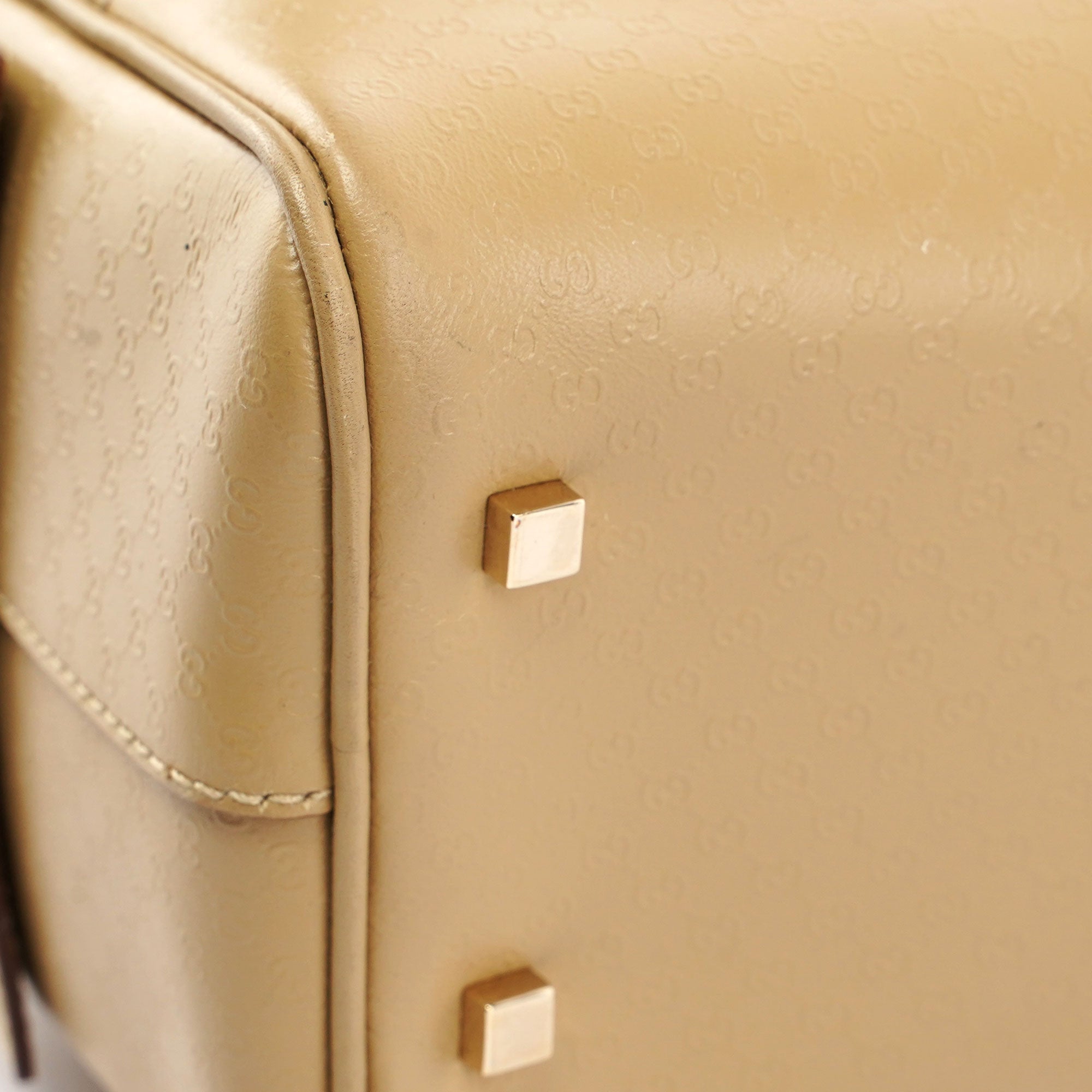 Gucci Sac cabas Gucci en cuir beige