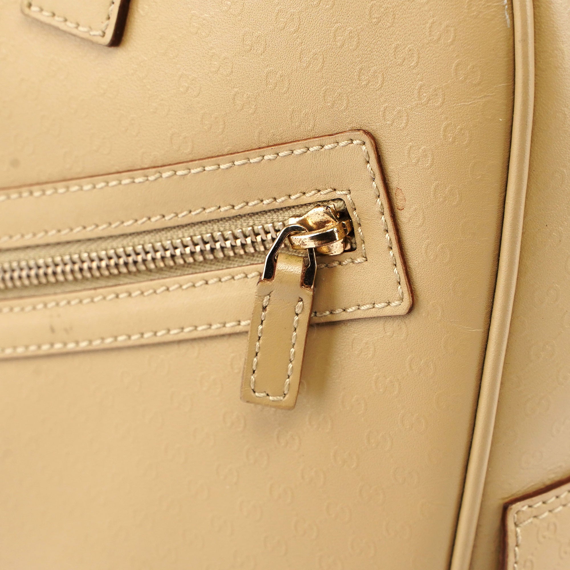 Gucci Sac cabas Gucci en cuir beige