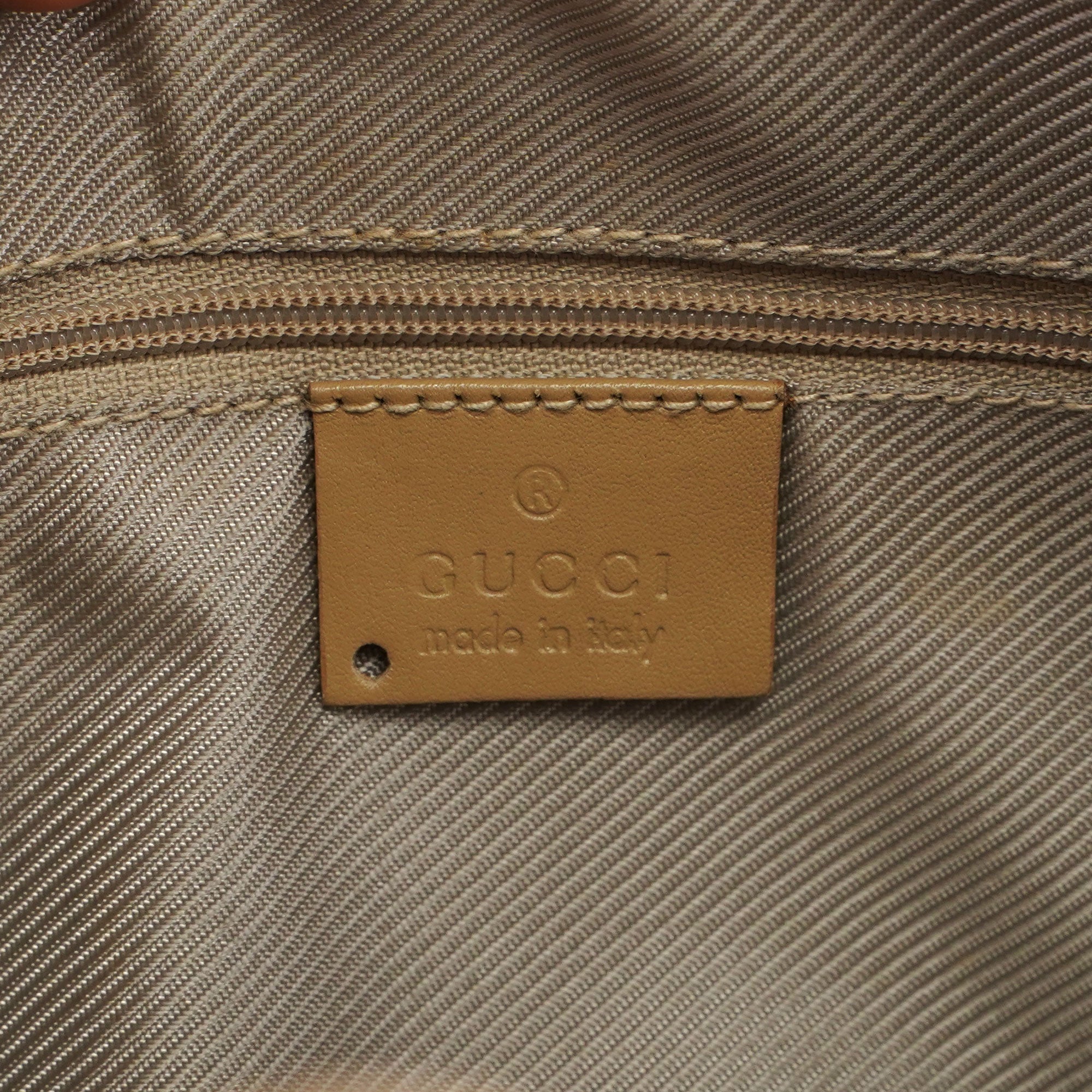 Gucci Gucci Beige Leather Bag